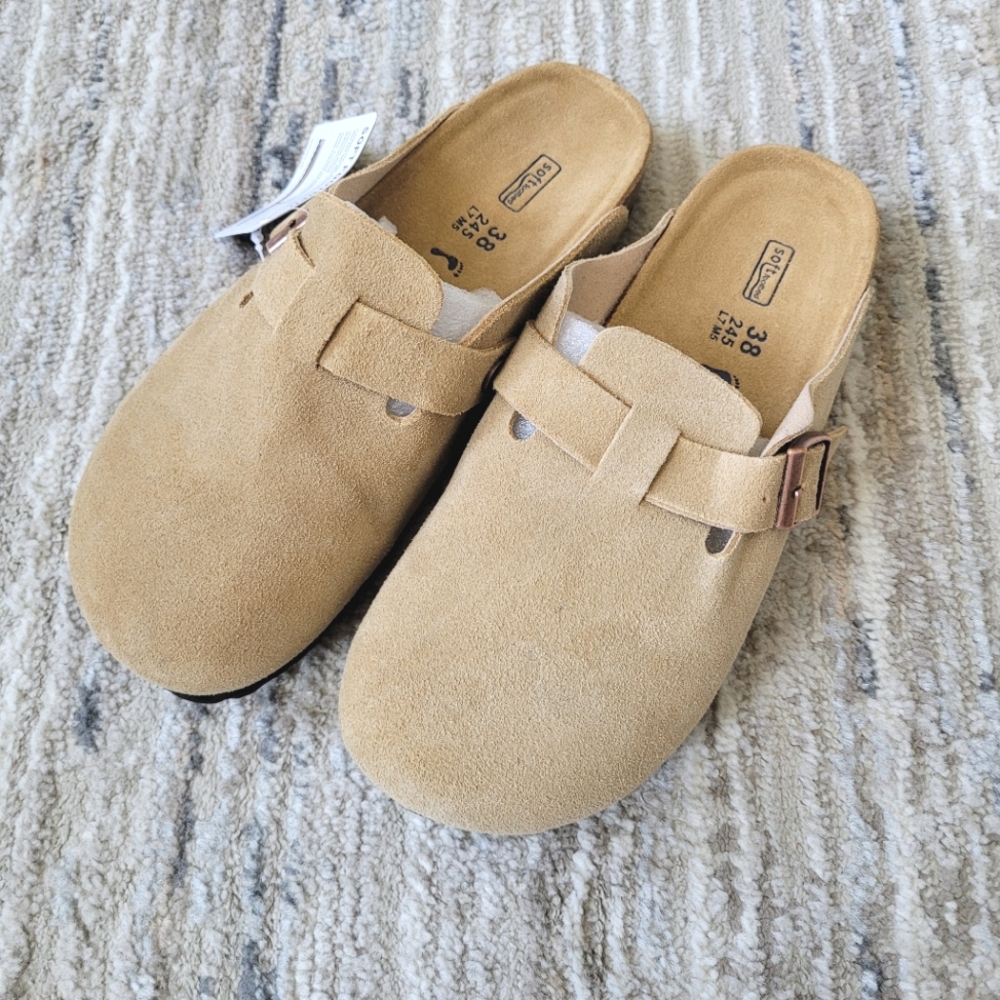 Birkenstock  Boston Clogs Soft Footbed Size 38/ 7 1/2N